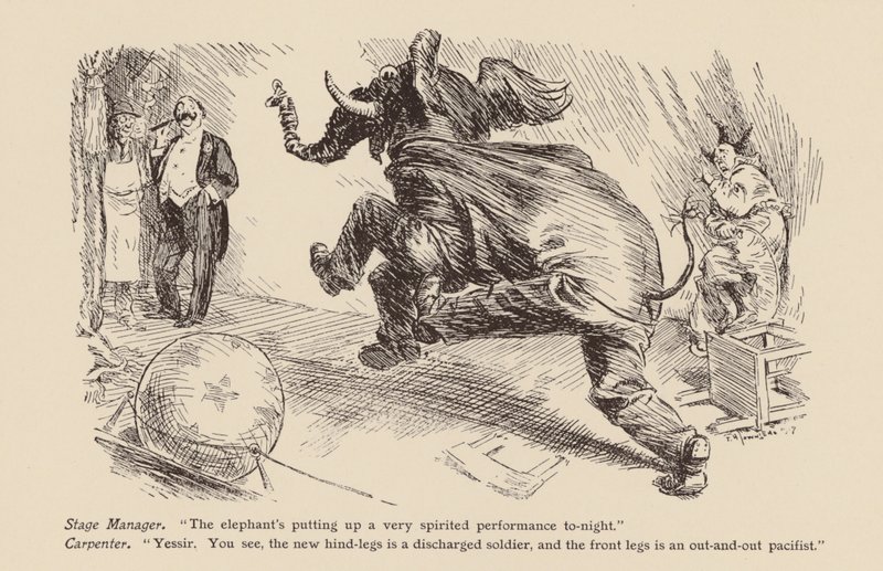 Elefante da pantomima da Frederick Henry Townsend