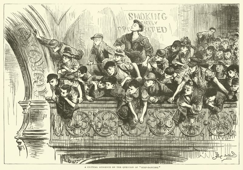 Un pubblico critico sul tema del ballo di step da Frederick L. Bernard