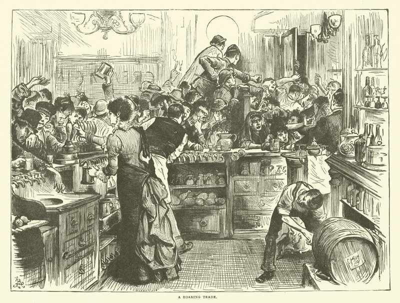 Un commercio ruggente da Frederick L. Bernard