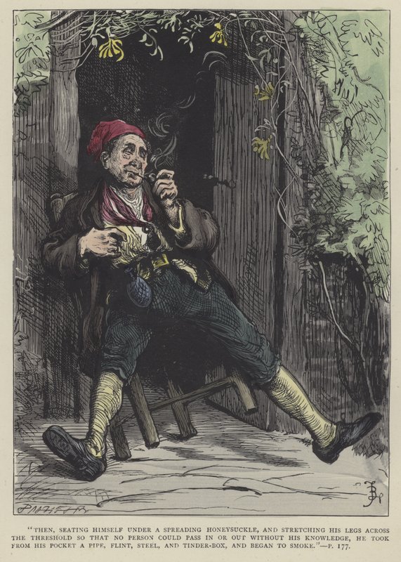 Illustrazione per Barnaby Rudge da Frederick L. Bernard