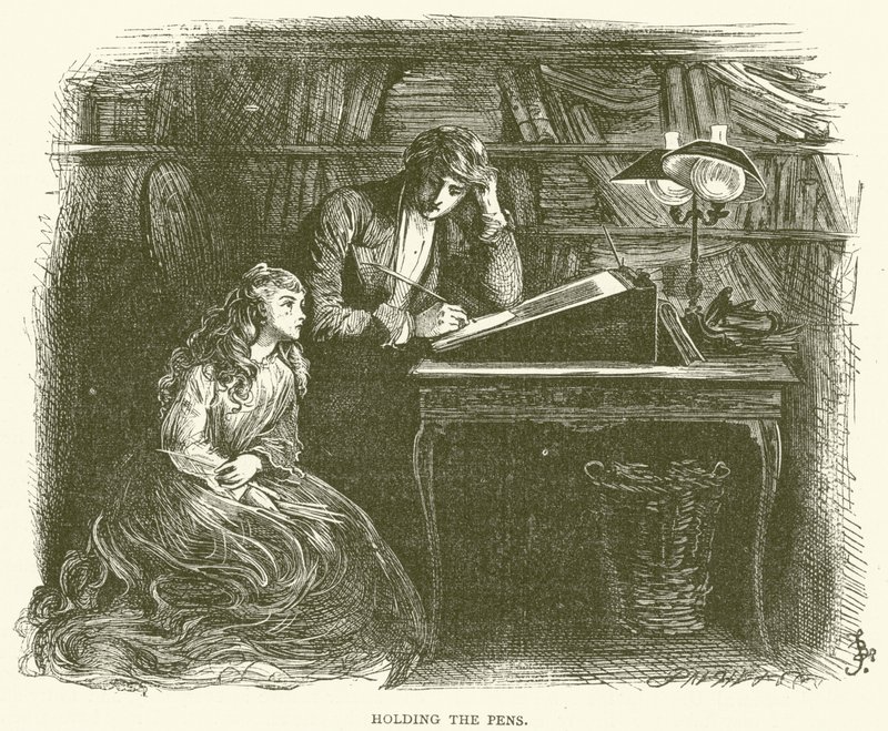 Illustrazione per David Copperfield da Frederick L. Bernard