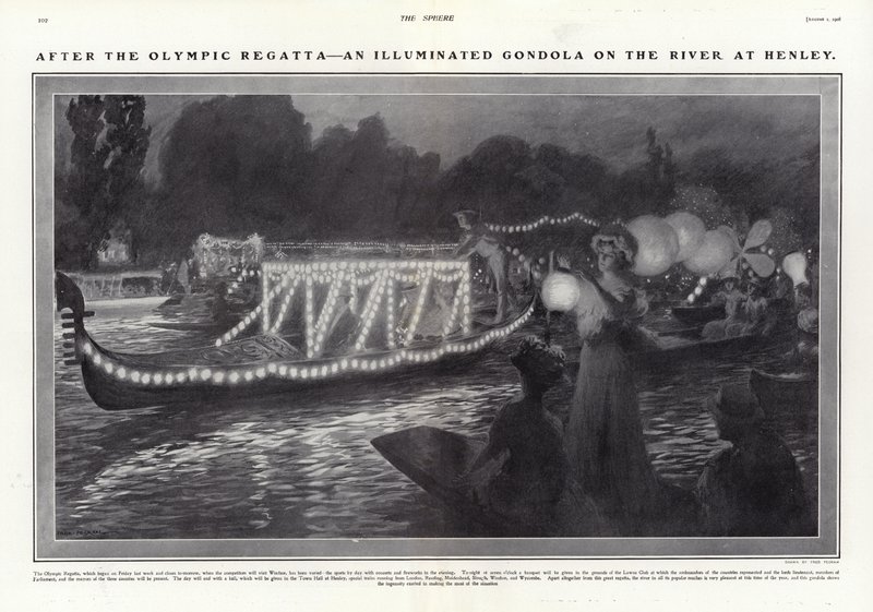 Dopo la regata olimpica da Frederick Pegram