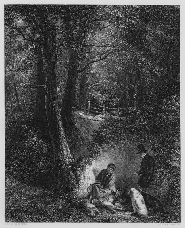 Il lato della copertura, dal quadro nella Galleria Vernon da Frederick Richard Lee