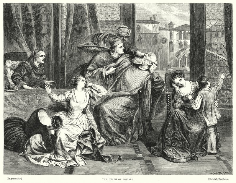 La morte di Foscari da Frederick Richard Pickersgill