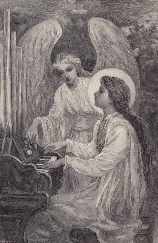 Santa Cecilia - un Frammento da Frederick Stuart (after) Church