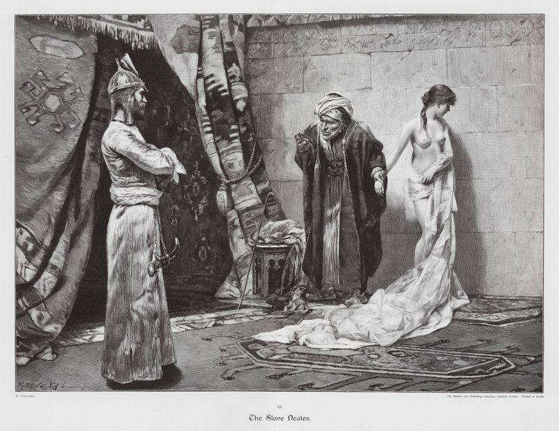 Il mercante di schiavi da Frederick Vezin