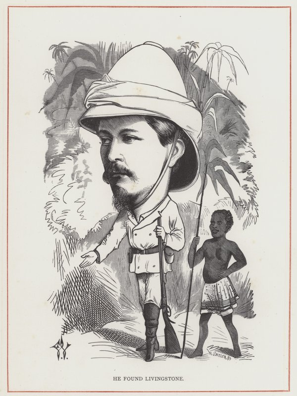 H M Stanley, Ha trovato Livingstone da Frederick Waddy