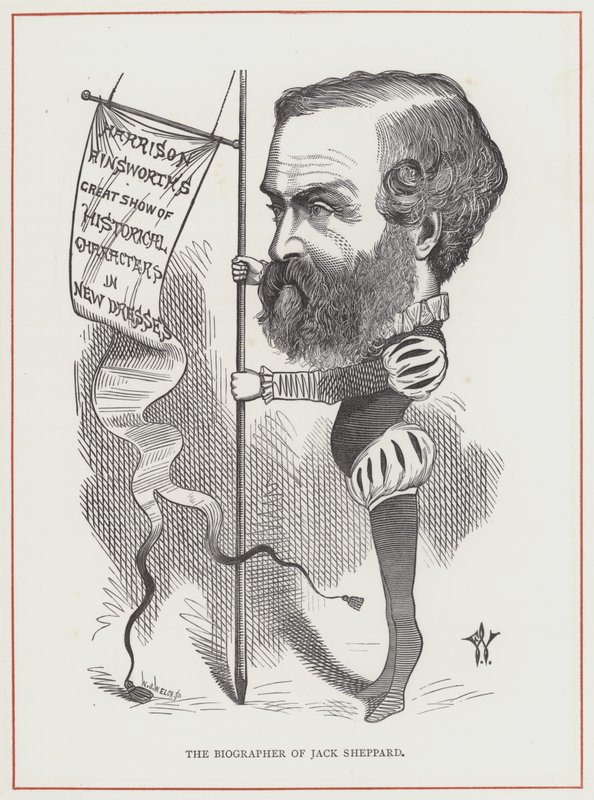 Harrison Ainsworth, biografo di Jack Sheppard da Frederick Waddy