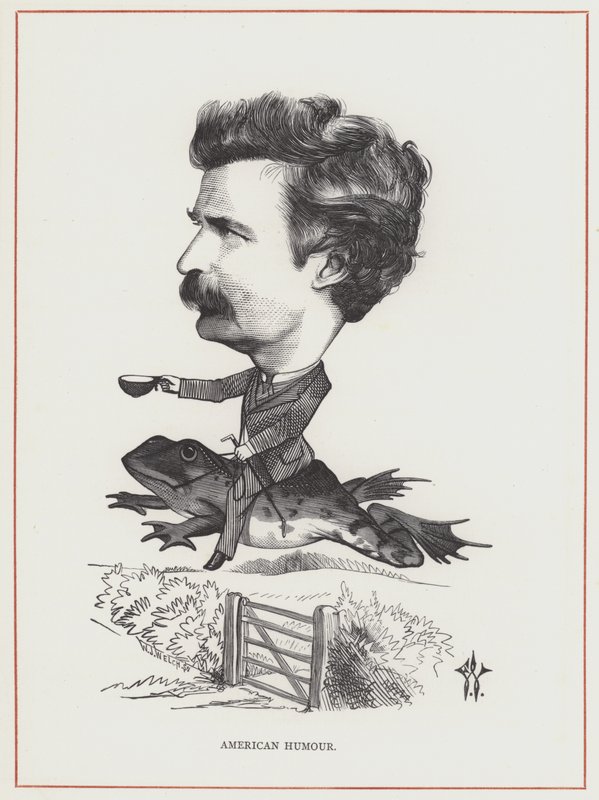 Mark Twain da Frederick Waddy