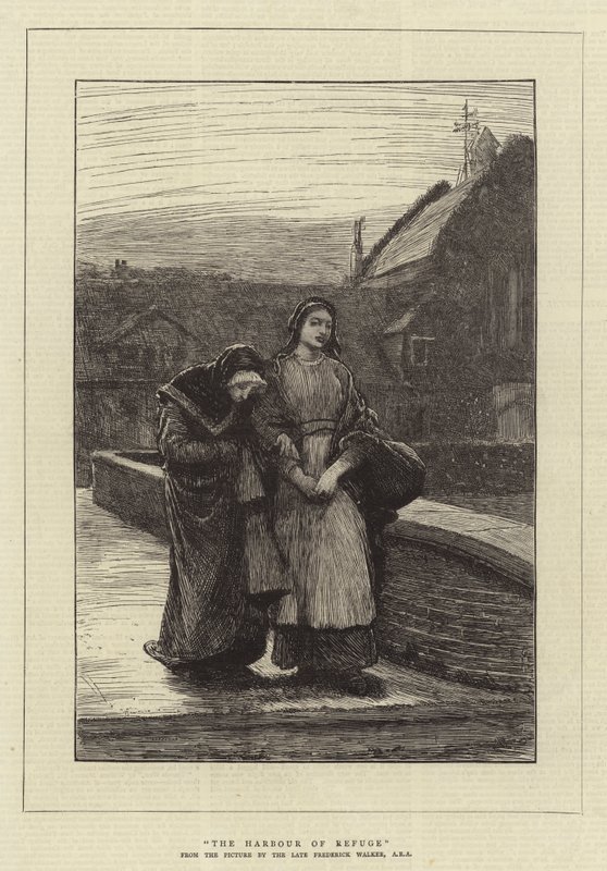 Il Porto del Rifugio da Frederick Walker