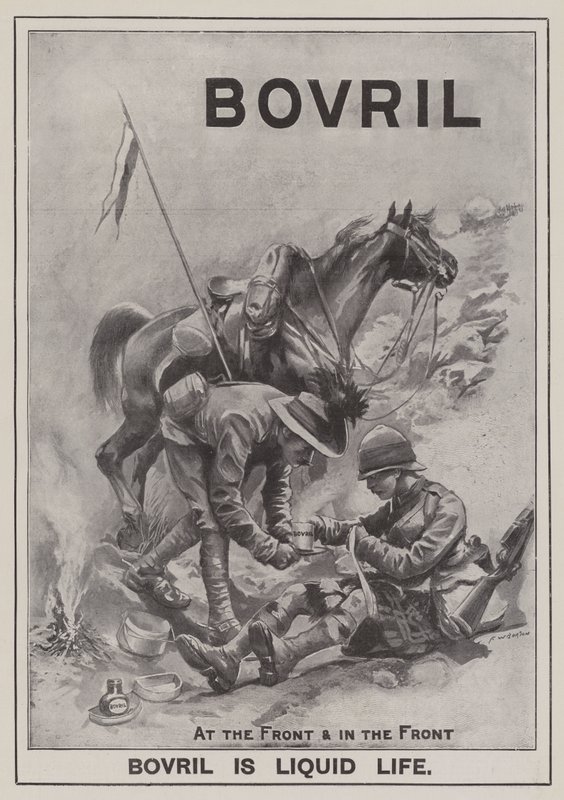 Pubblicità, Bovril (incisione) da Frederick William Burton