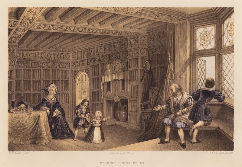 Feering House, Essex da Frederick William Fairholt
