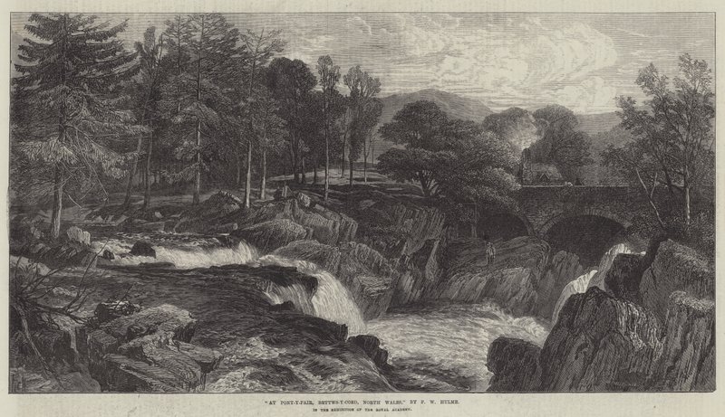 A Pont-y-Pair, Bettws-y-Coed, Galles del Nord da Frederick William Hulme