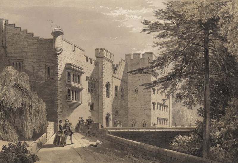 Brougham Hall, Westmoreland da Frederick William Hulme