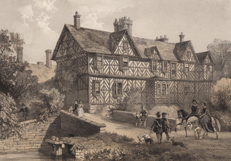 Pitchford Hall, Shropshire da Frederick William Hulme