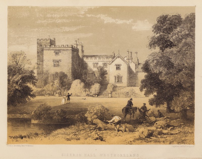 Sizergh Hall, Westmoreland da Frederick William Hulme