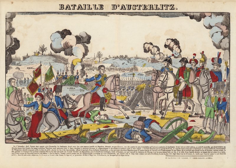 Battaglia di Austerlitz da French School