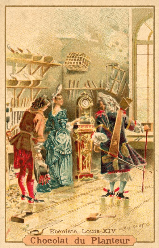 Ebanista, Francia, epoca di Luigi XIV da French School