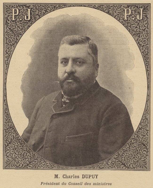 Charles Dupuy, Primo Ministro di Francia da French School