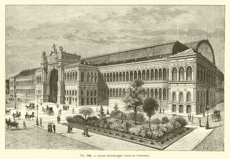 Facciata principale del Palazzo dell