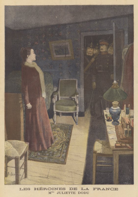 Eroine di Francia; Juliette Dodu da French School