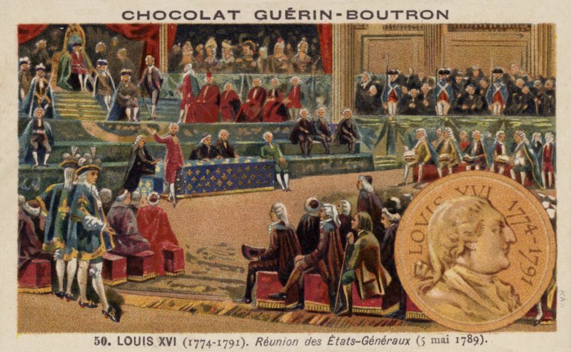Riunione degli Stati Generali francesi, 5 maggio 1789 da French School
