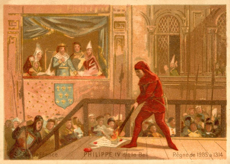 Filippo IV di Francia da French School