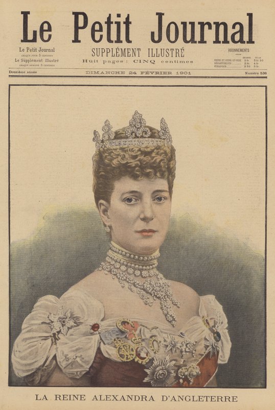 Regina Alessandra, consorte di Re Edoardo VII del Regno Unito da French School