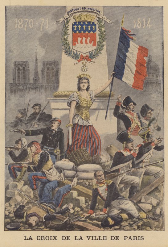 La Croce della Città di Parigi da French School
