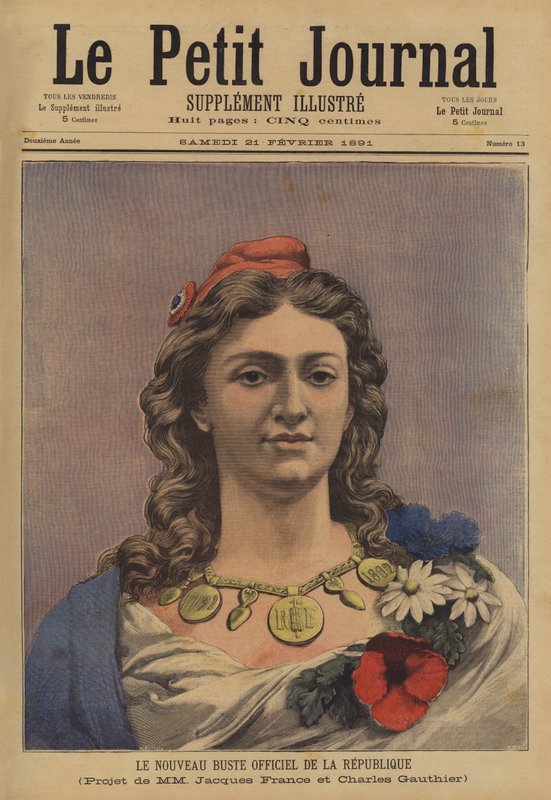 Il nuovo busto ufficiale della Repubblica Francese da French School