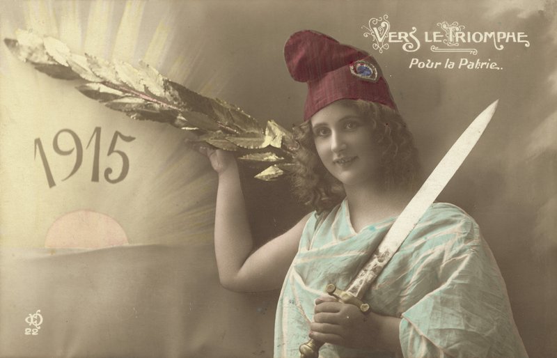 1915, Verso il Trionfo, Per la Patria da French Photographer