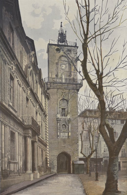 Aix, Municipio e campanile da French Photographer