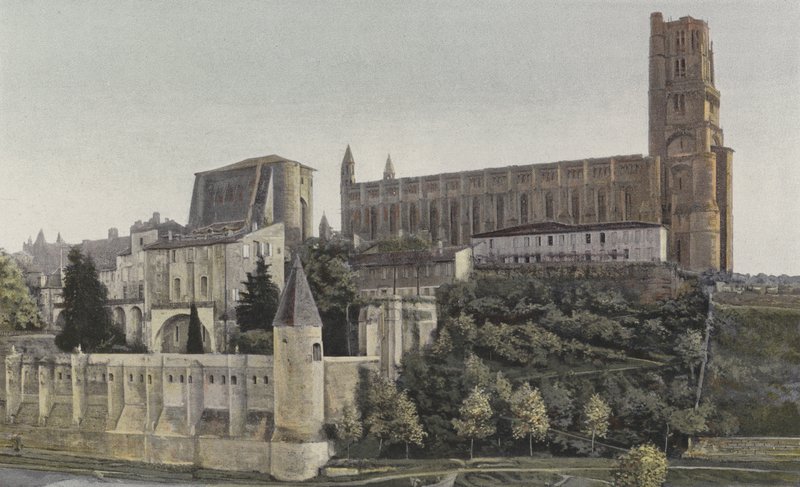 Albi, Cattedrale e Arcivescovado, Vista nord da French Photographer