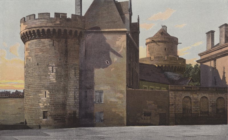 Alencon, Castello, Insieme N E da French Photographer