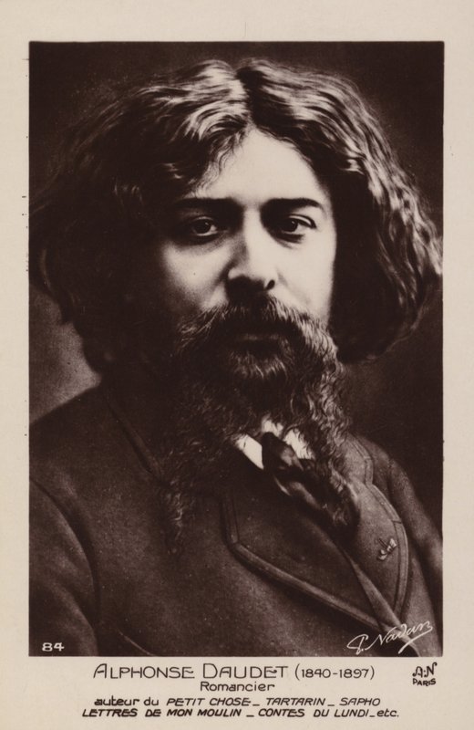 Alphonse Daudet (1840-1897), romanziere francese da French Photographer