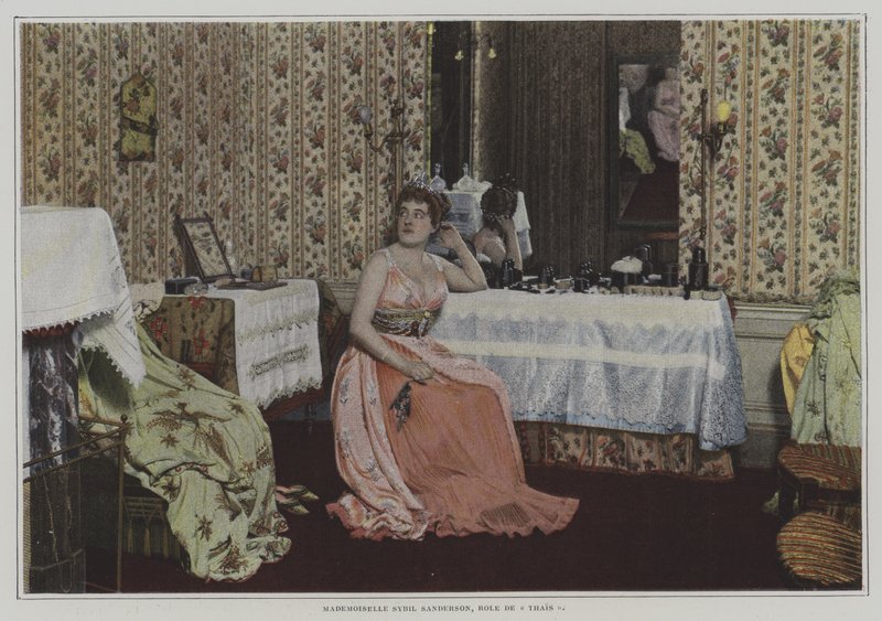 Il soprano americano Sybil Sanderson nel ruolo principale dell
