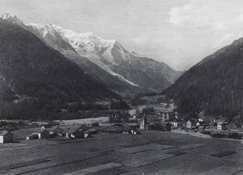 Argentieres e il Monte Bianco da French Photographer