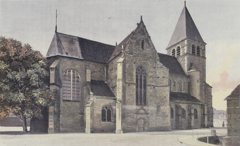 Bagneux-la-Fosse, Chiesa, Insieme N da French Photographer