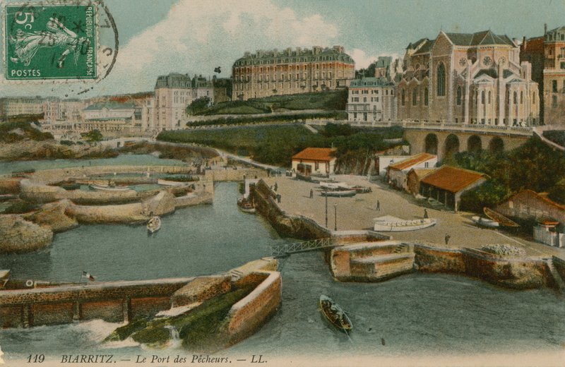Biarritz, Il Porto dei Pescatori da French Photographer