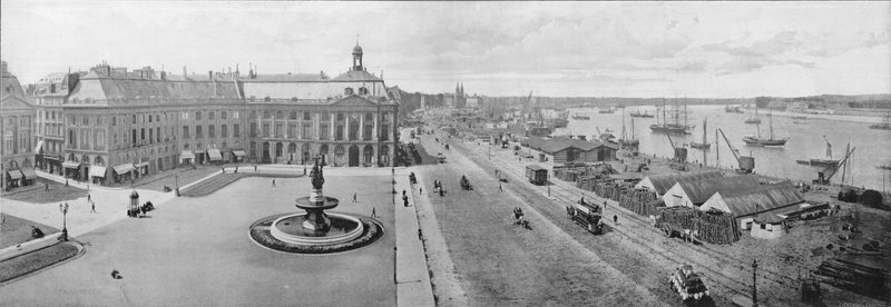Bordeaux - La Bourse e il porto da French Photographer