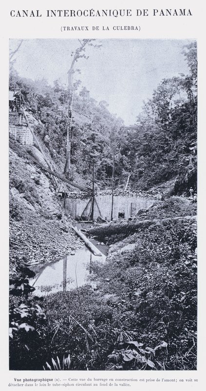 Canale Interoceanico di Panama, lavori di La Culebra da French Photographer