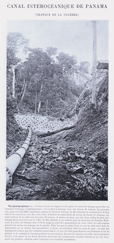 Canale Interoceanico di Panama, lavori di La Culebra da French Photographer