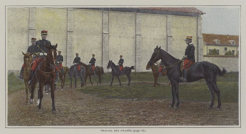 Cavalieri in addestramento da French Photographer