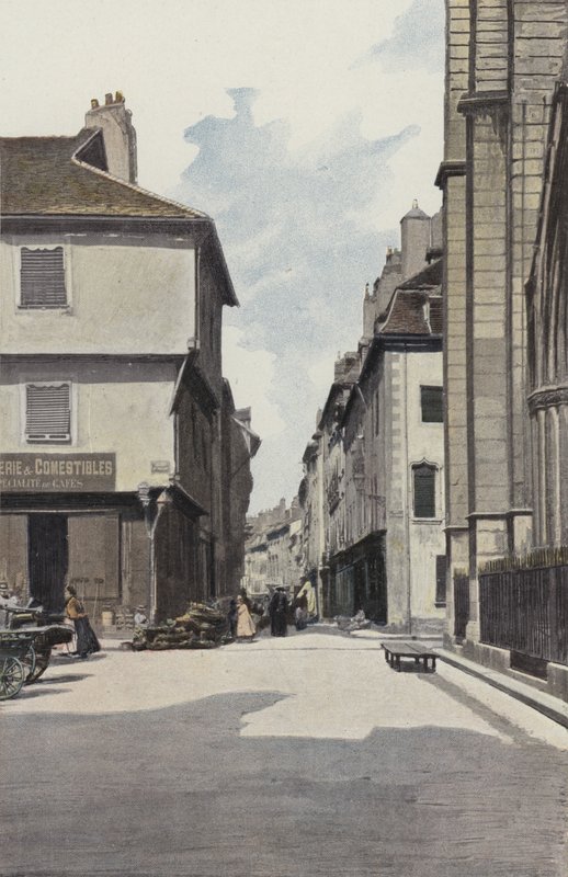 Chalon-sur-Saone, Rue aux Fevres da French Photographer
