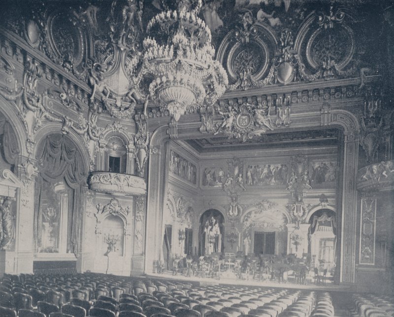 Sala da concerto, Monte Carlo da French Photographer