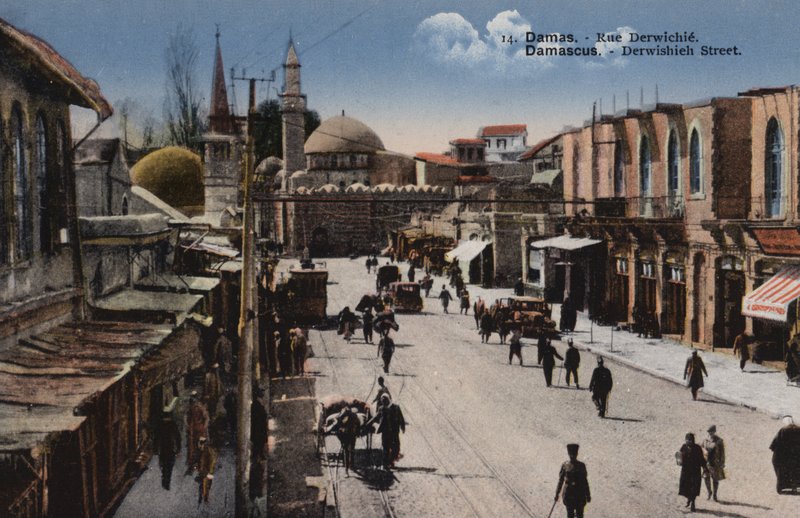 Damasco, Via Derwishieh da French Photographer