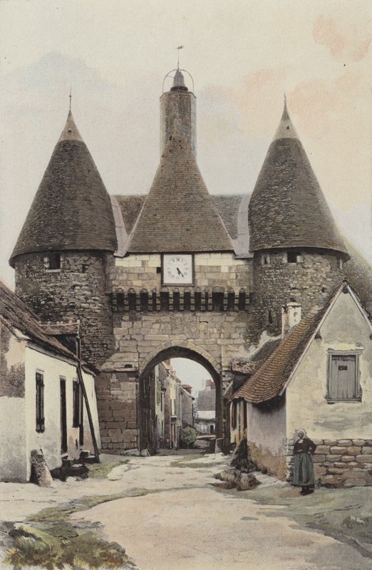 Deols, Antica porta della città da French Photographer