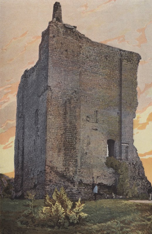 Domfront, Donjon, vista esterna da French Photographer