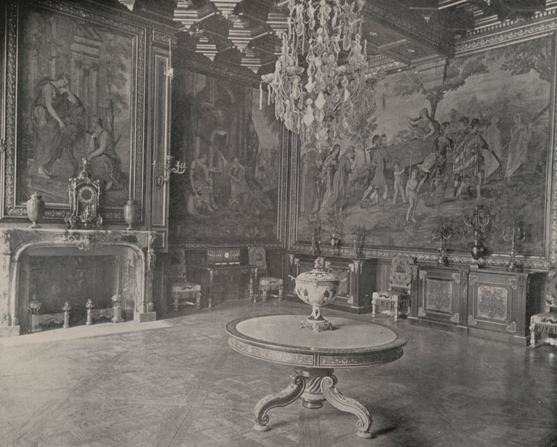 Sala da Disegno, Palazzo di Fontainebleau da French Photographer