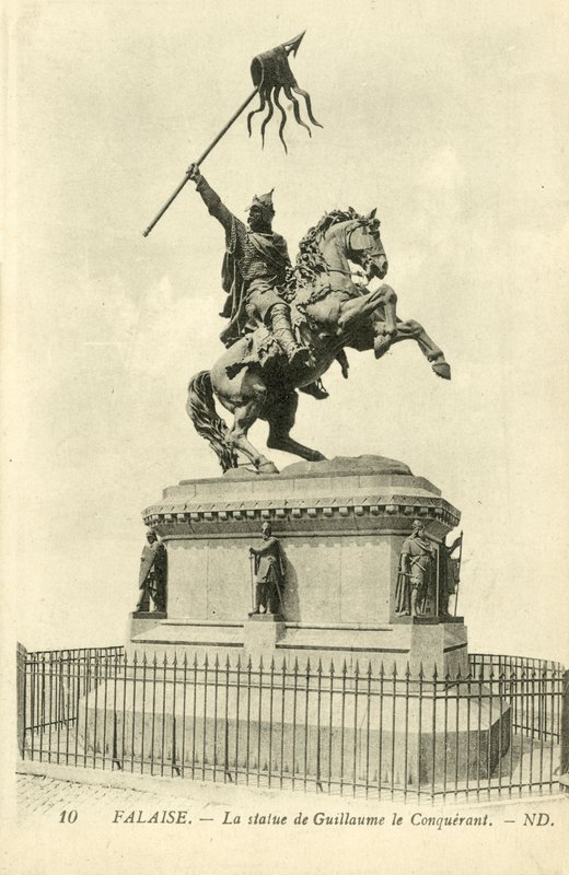 Falaise, La statua di Guglielmo il Conquistatore, ND da French Photographer